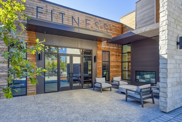 fitness center at The Tobin Estate Apartments