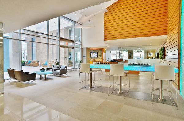 clubhouse at Current Apartments