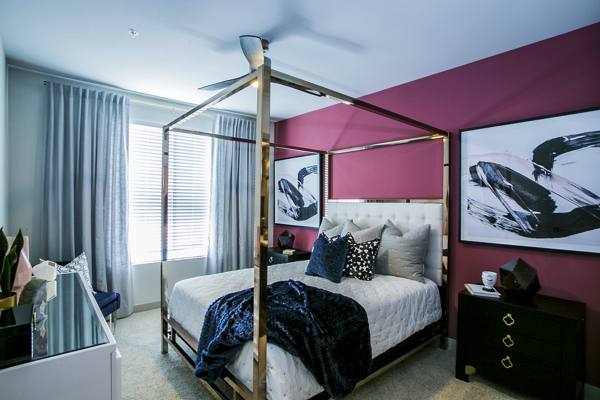 bedroom at Elysian at Flamingo Apartments 