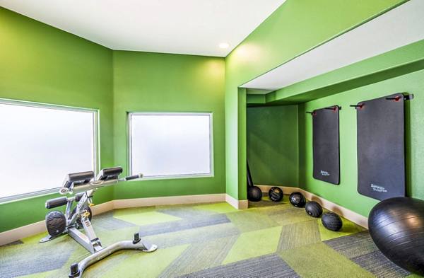 Fitness room at The Met Las Vegas