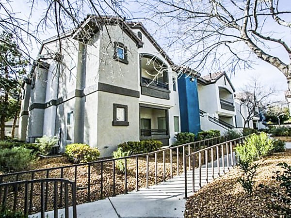 Solitude at Centennial Apartments: Elegant view of luxury building, featuring modern architecture and landscaped surroundings