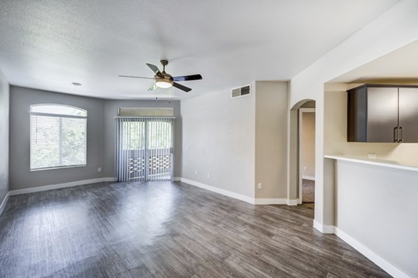 living room at Monaco Park Apartments