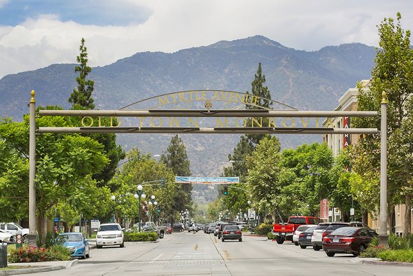 Vibrant neighborhood scene near Areum Apartments with local shops and cafes