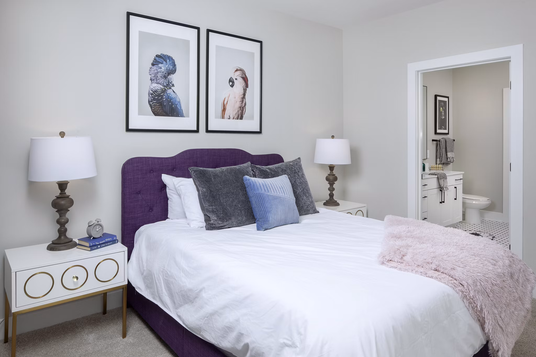 bedroom at Broadstone Queen City Apartments