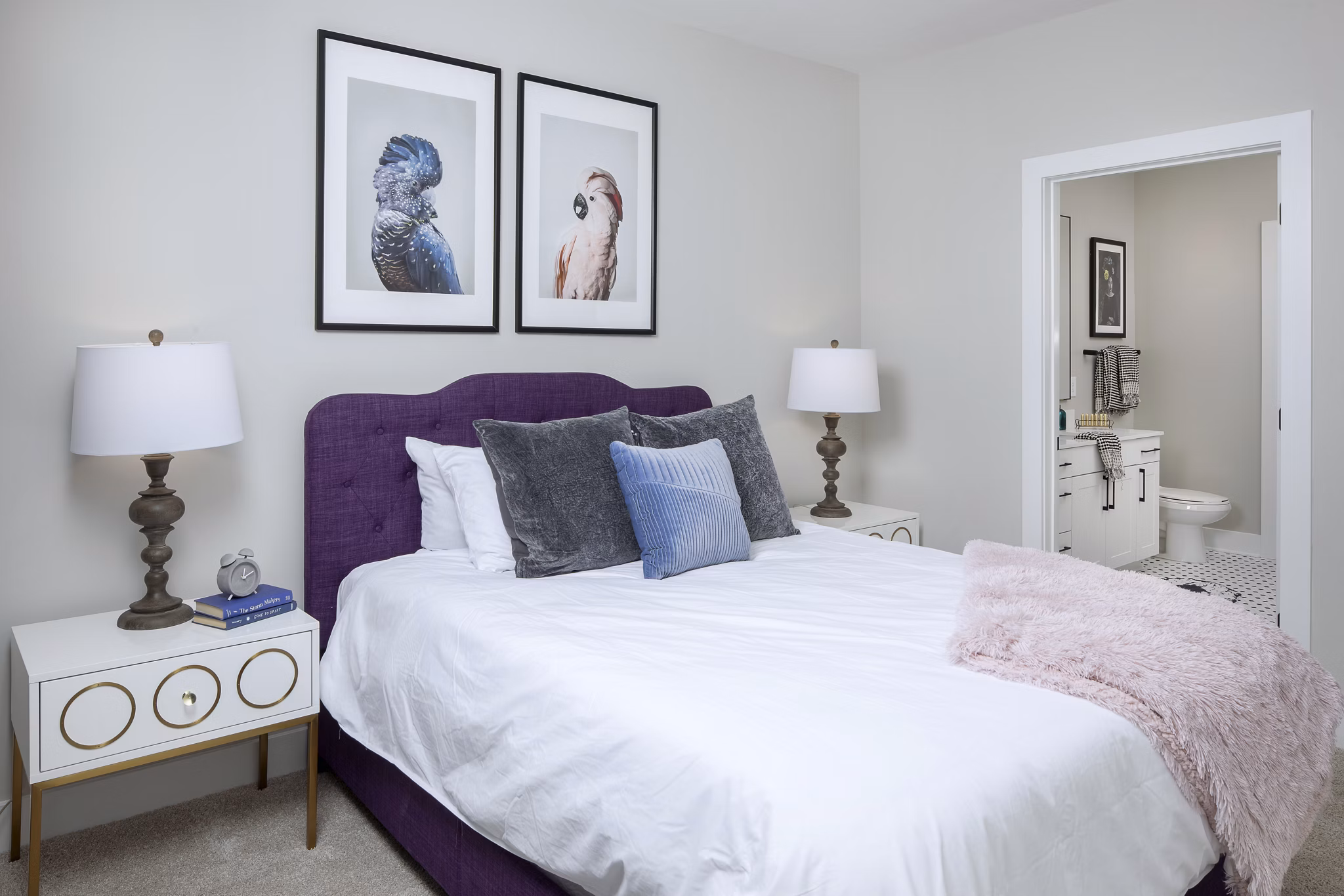 bedroom at Broadstone Queen City Apartments