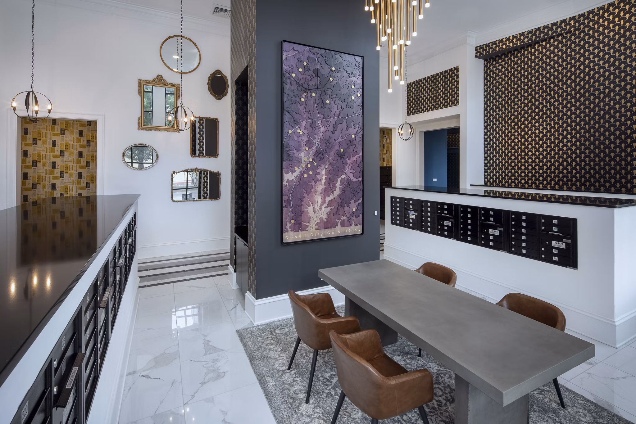 clubhouse at Broadstone Queen City Apartments
