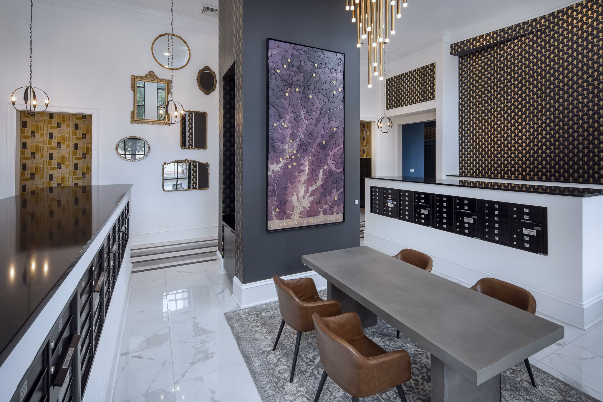 clubhouse at Broadstone Queen City Apartments