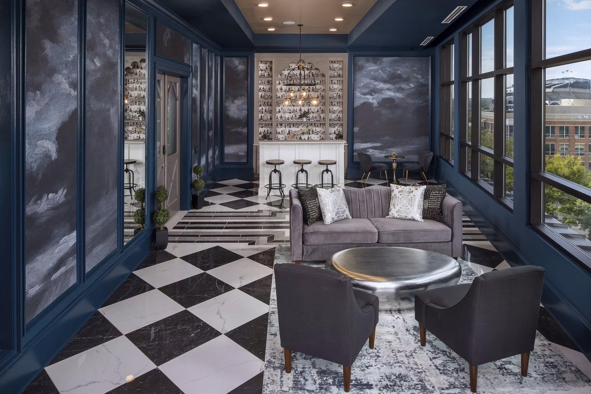 clubhouse at Broadstone Queen City Apartments