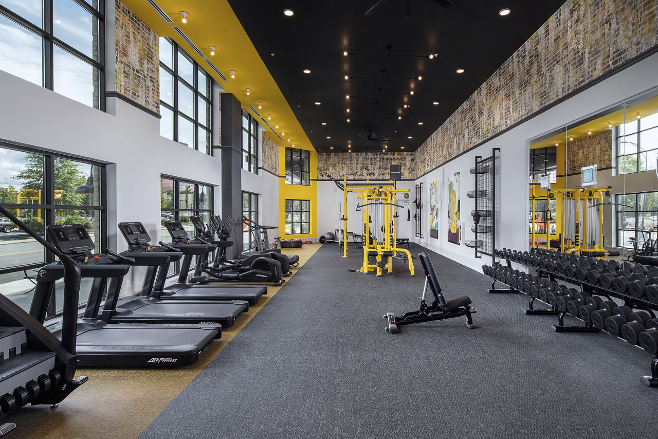 Gym at The Crown Of Queen City (2 of 3)