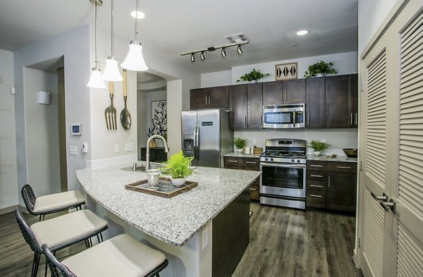 kitchen at Volare Apartments