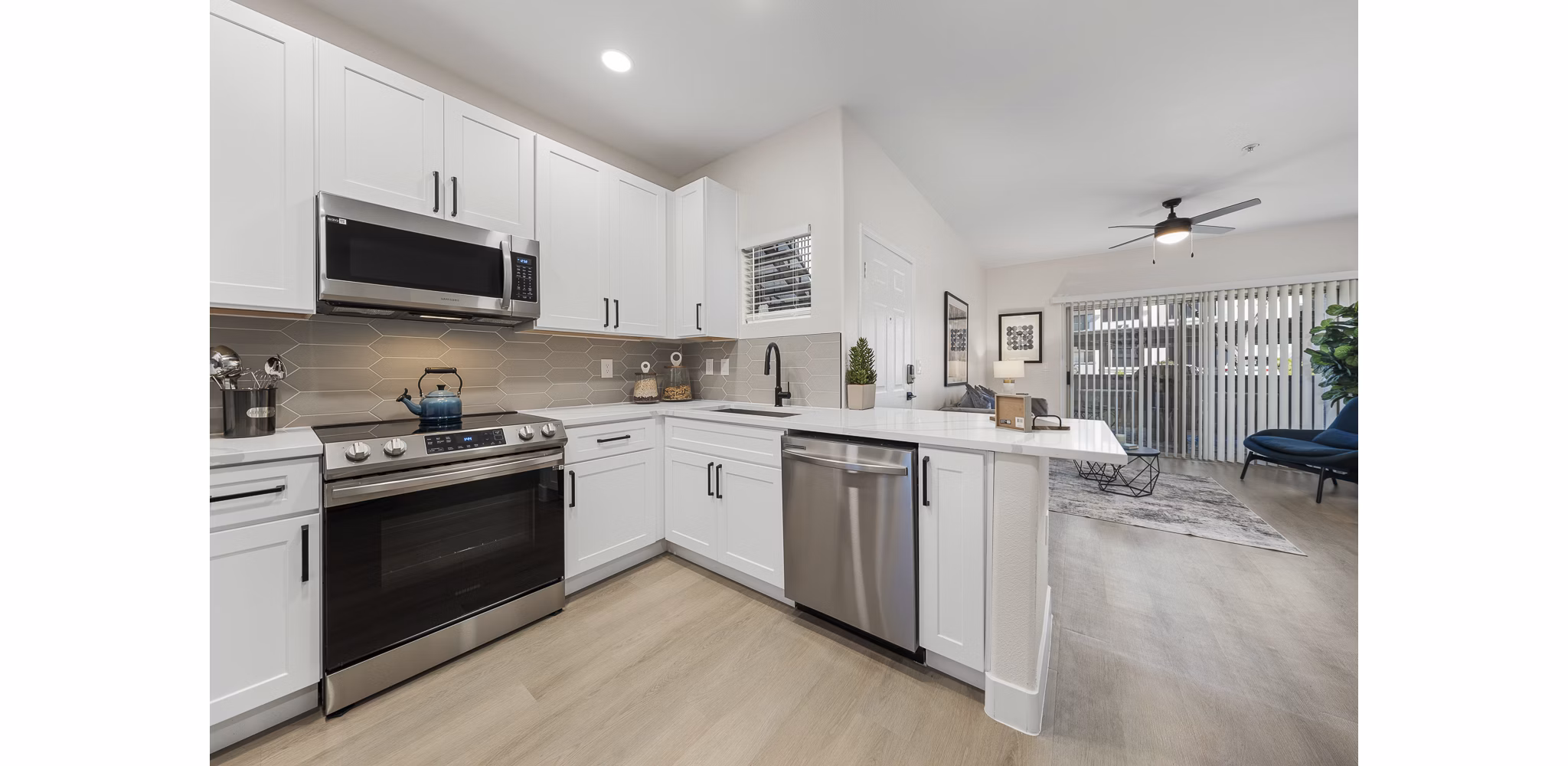 kitchen at Haven at Arrowhead Apartments