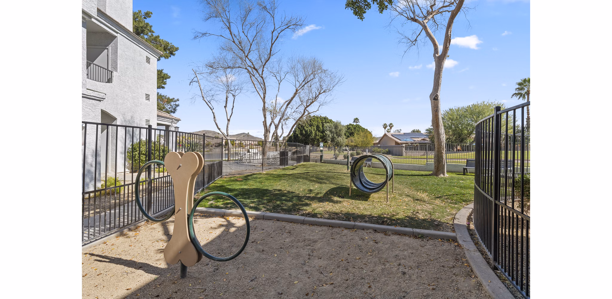 dog park at Haven at Arrowhead Apartments