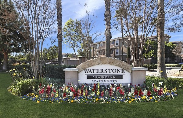 signage at Waterstone at Moorpark Apartments