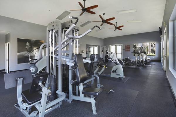 fitness center at Waterstone at Moorpark Apartments