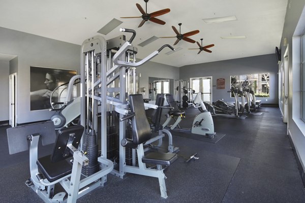 fitness center at Waterstone at Moorpark Apartments