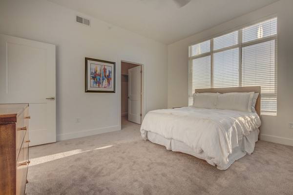 Bedroom at The Pointe Apartments