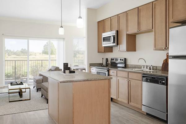 kitchen at Lake Vista Apartment Homes