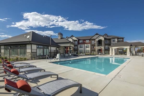 pool at Eversage Apartments