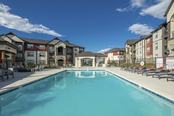 pool at Eversage Apartments