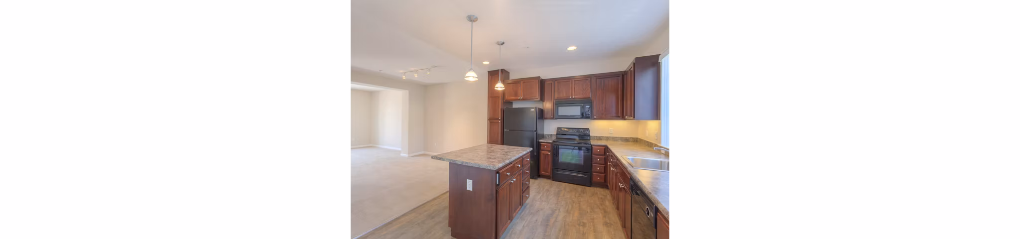 kitchen at Tamarind Square Apartments