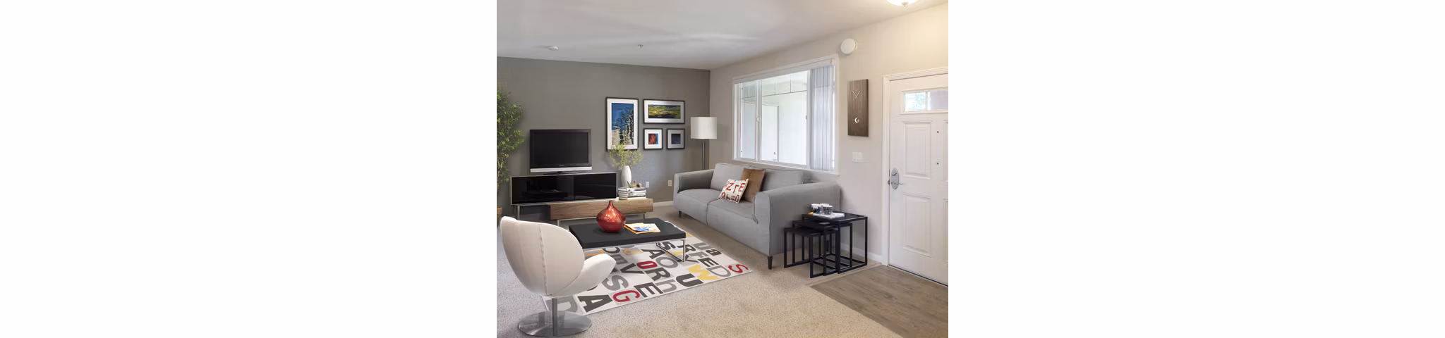 living room at Tamarind Square Apartments