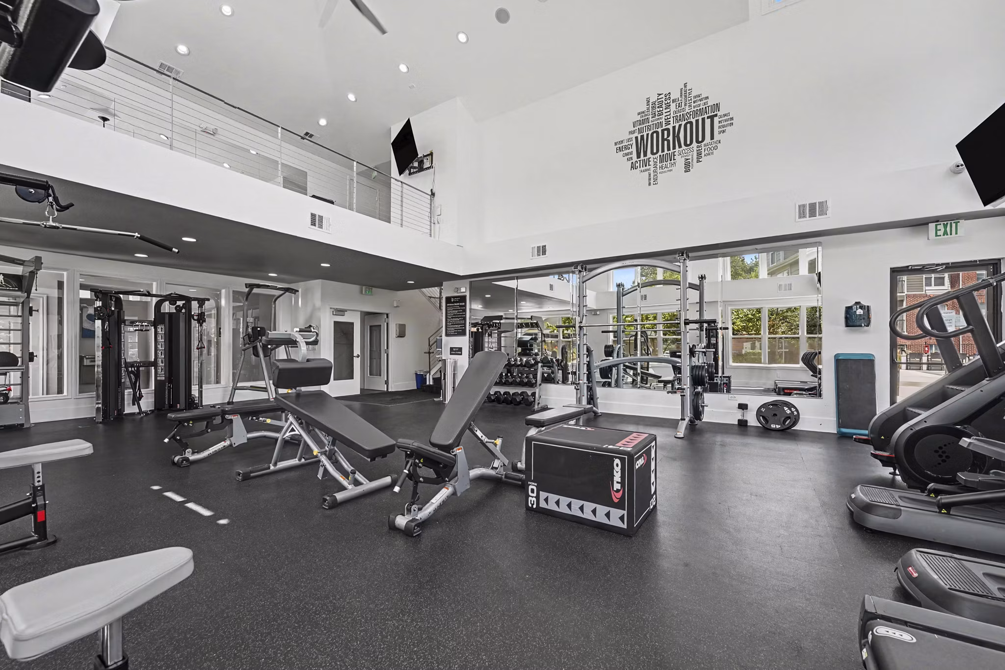 Fitness Center at Lowry Park Apartments