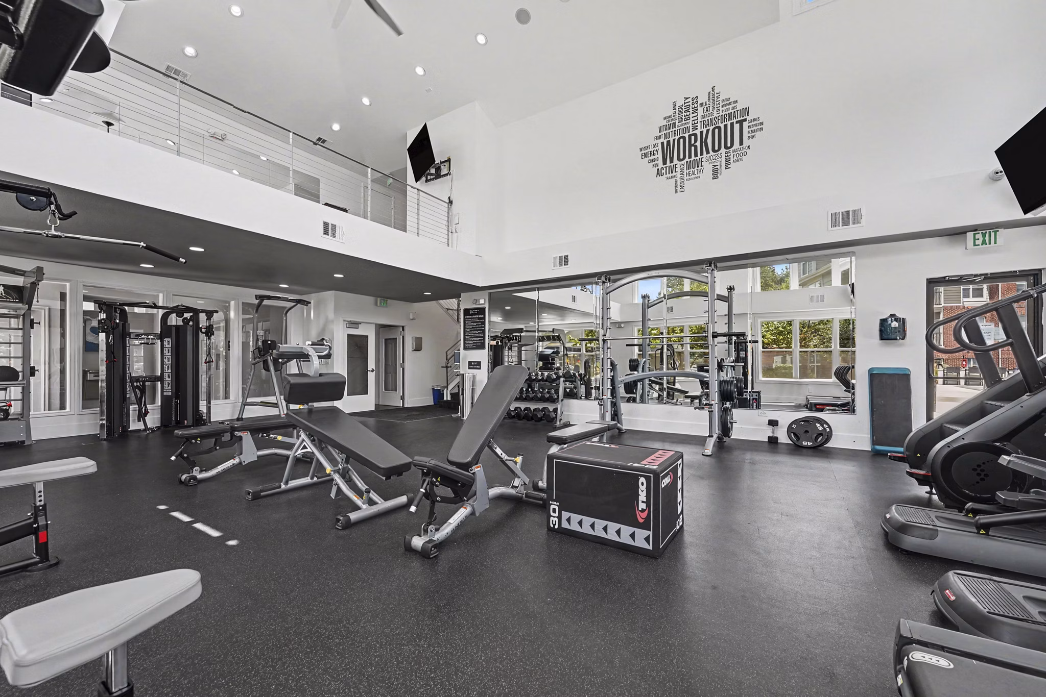 Fitness Center at Lowry Park Apartments