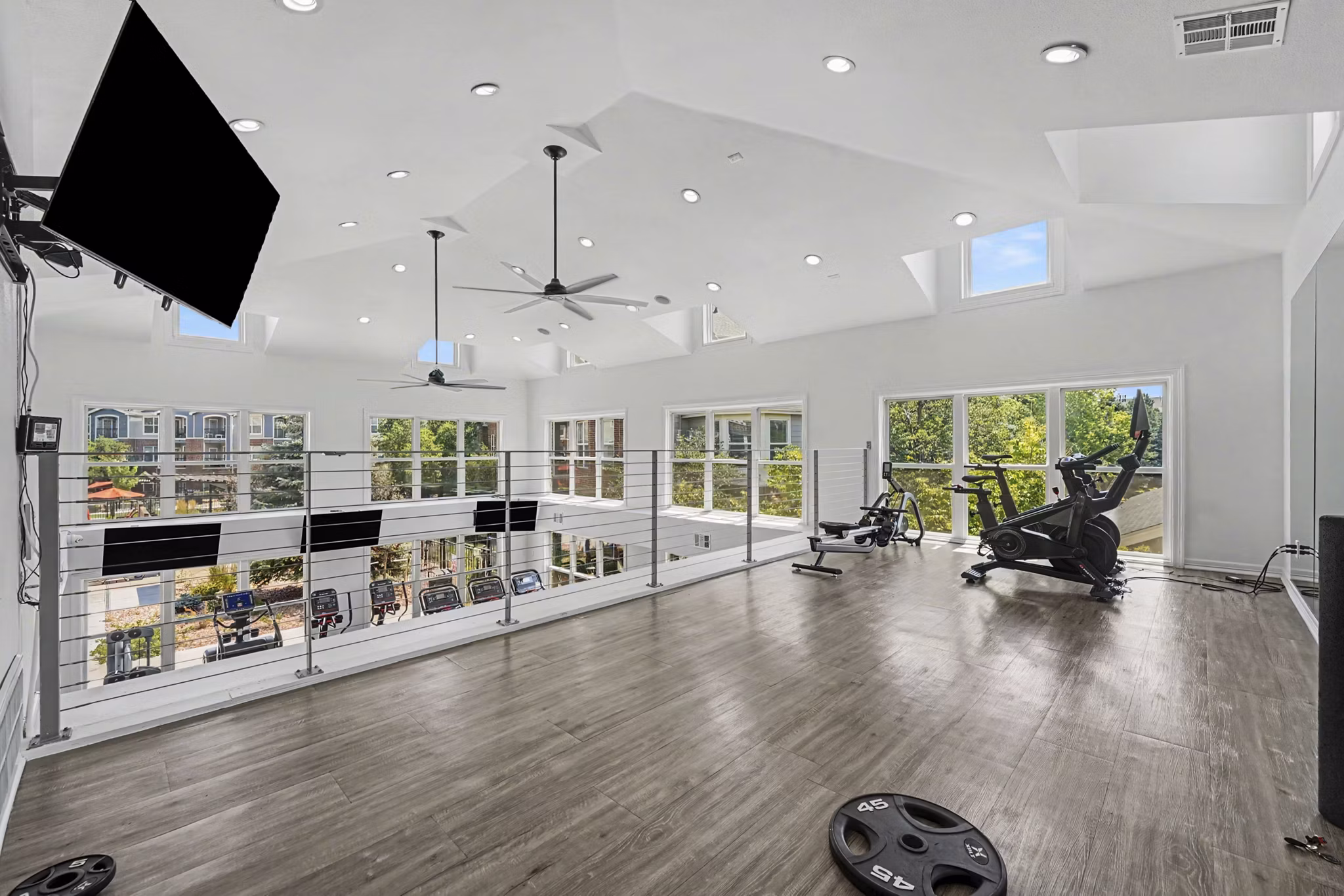 Fitness Center at Lowry Park Apartments