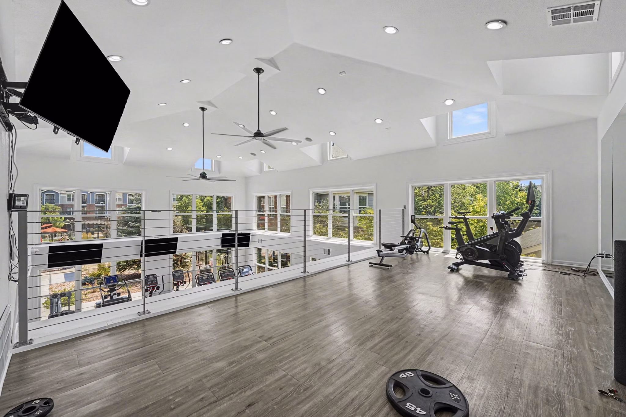 Fitness Center at Lowry Park Apartments