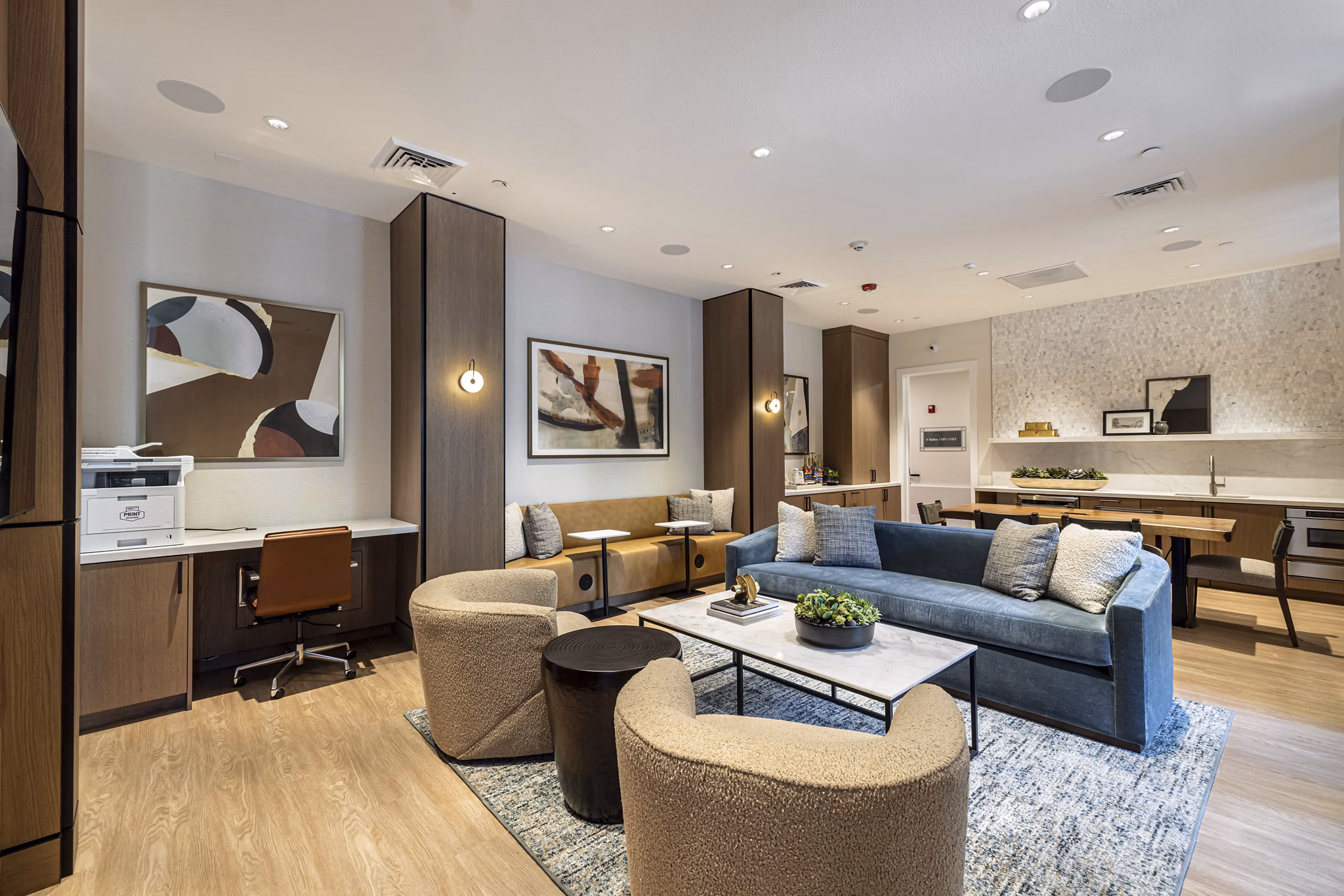 clubhouse at City Place Apartments