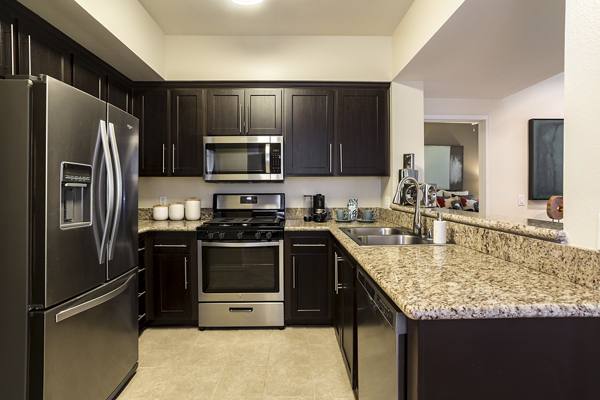 kitchen at City Place Apartments