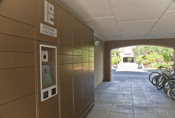 mail area at Lions Gate North Apartments