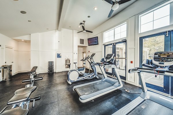 fitness center at Bella Vista Apartments
