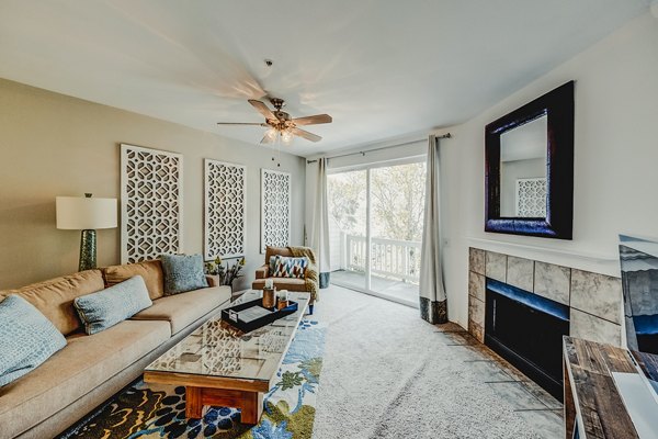 living room at Bella Vista Apartments