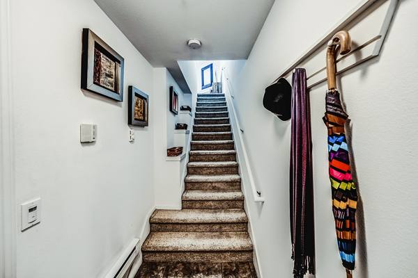 hallway/staircase at Bella Vista Apartments