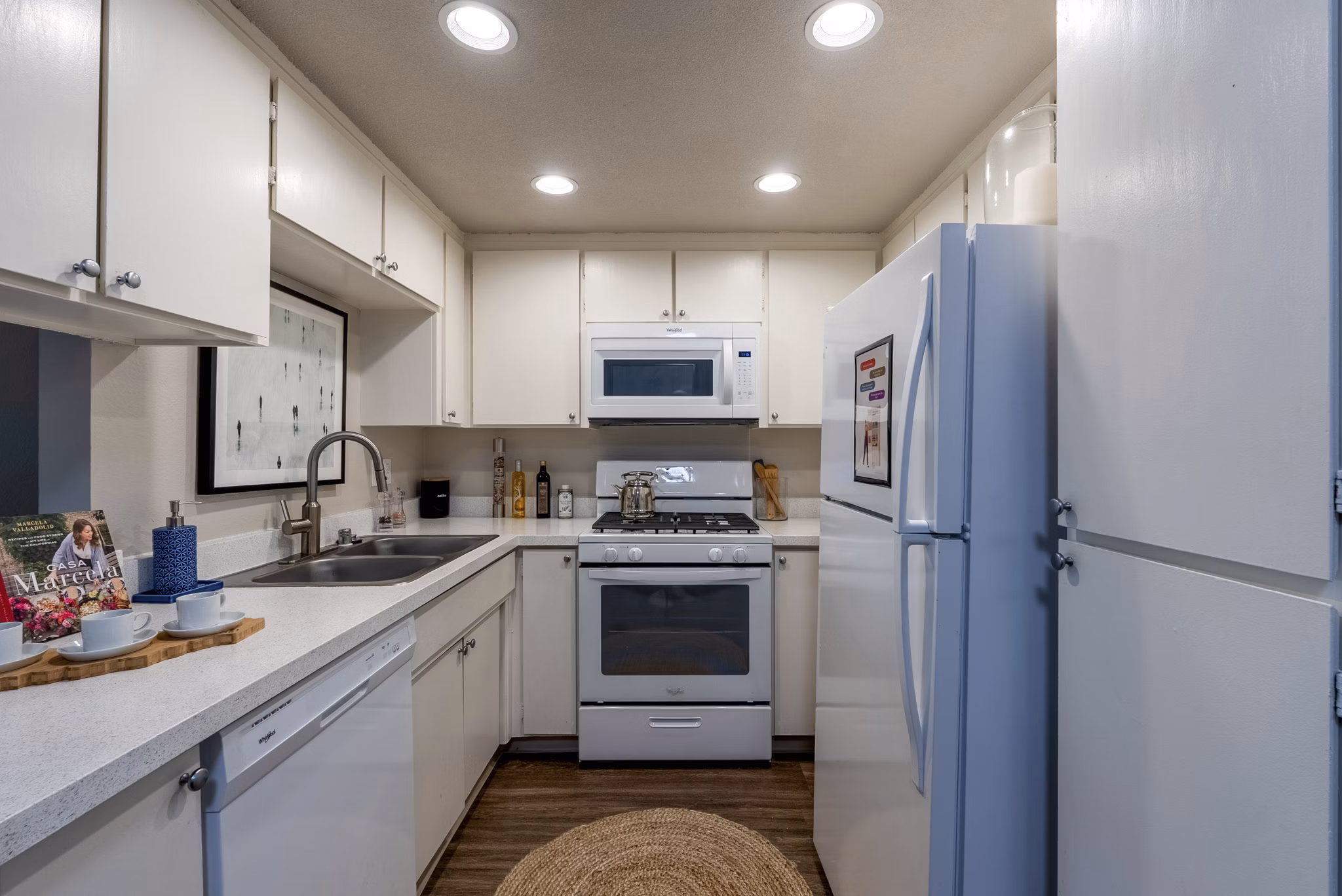 kitchen at La Terraza Apartments
