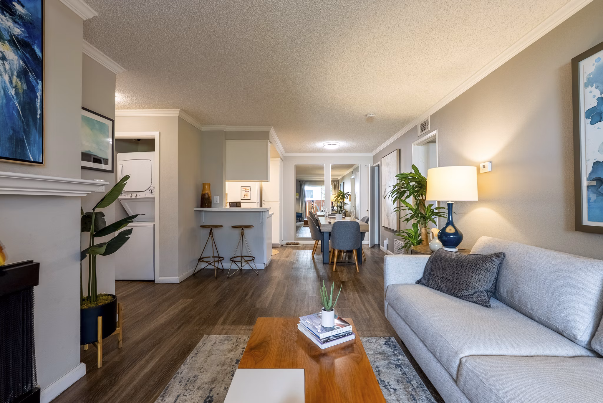 living room at La Terraza Apartments