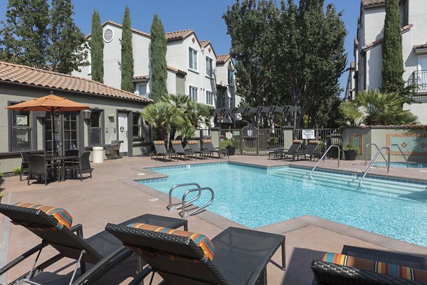 pool at La Terraza Apartments