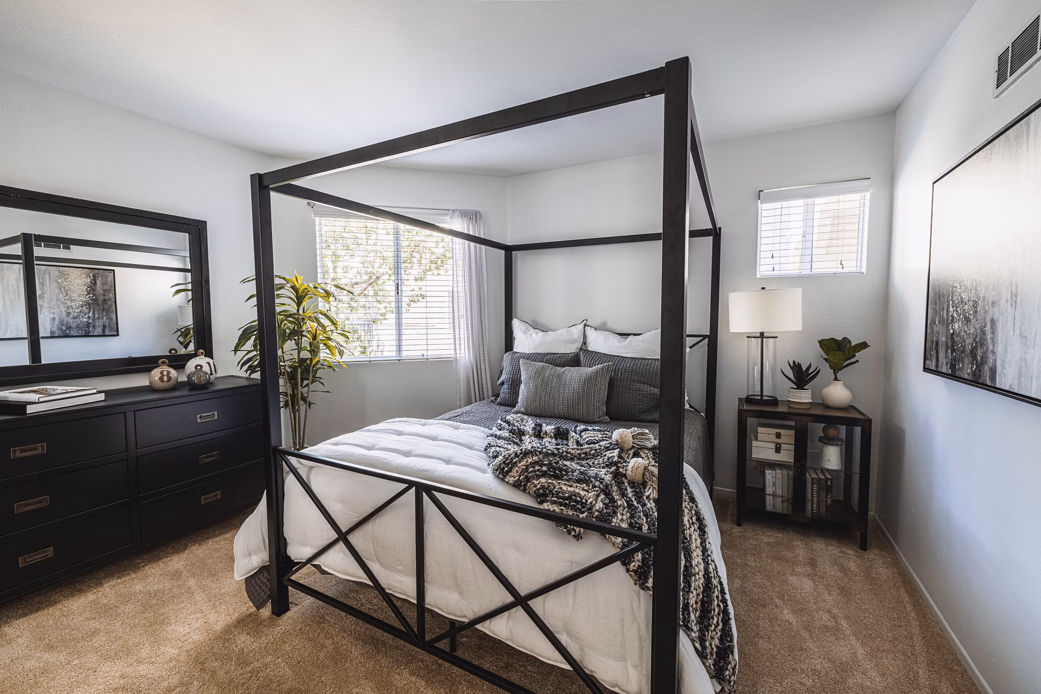 bedroom at Axiom La Jolla Apartments 