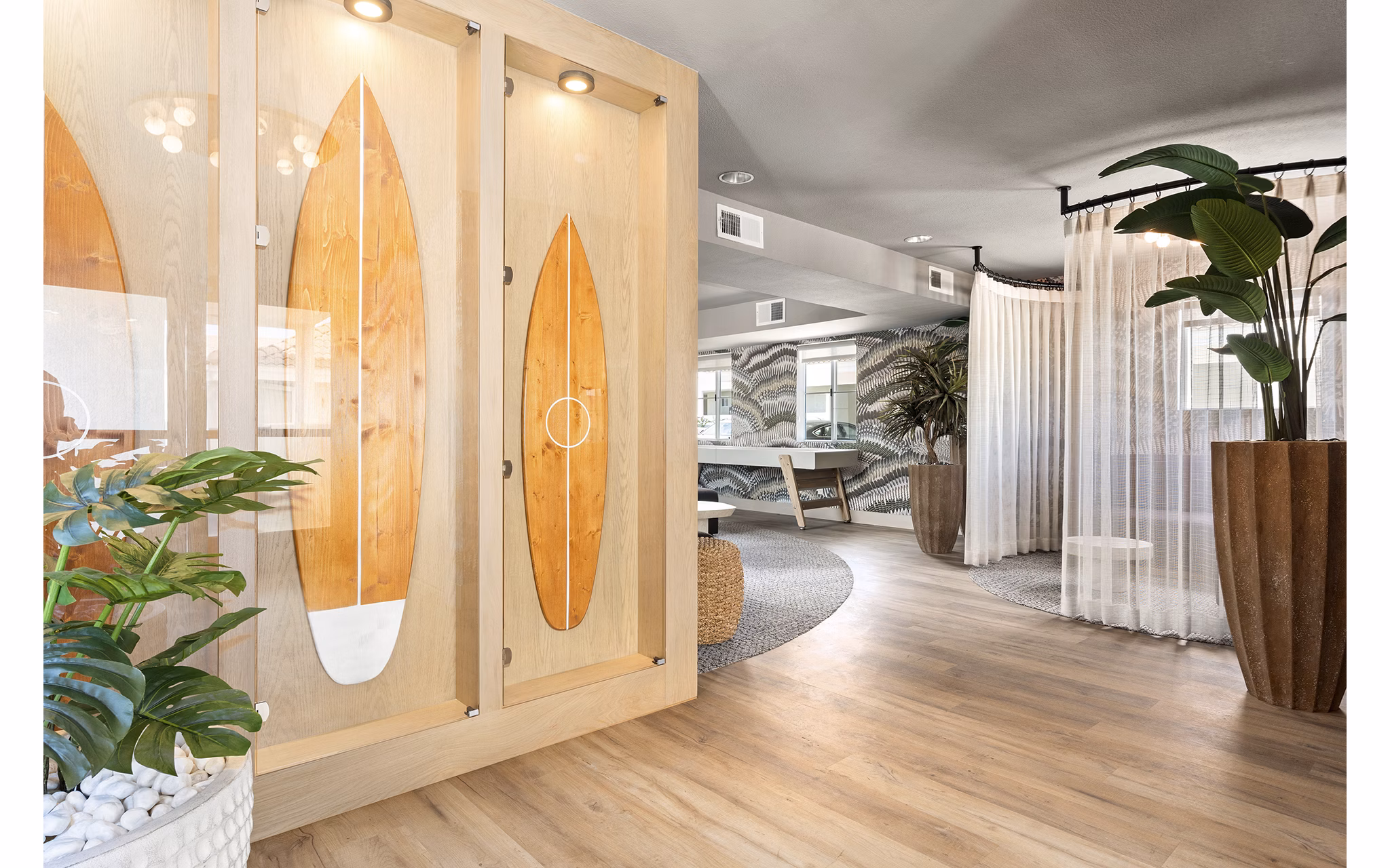 Clubhouse/Lobby at Axiom La Jolla Apartments