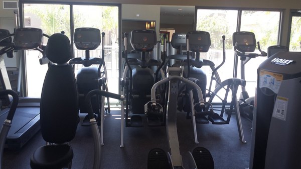 fitness center at Axiom La Jolla Apartments