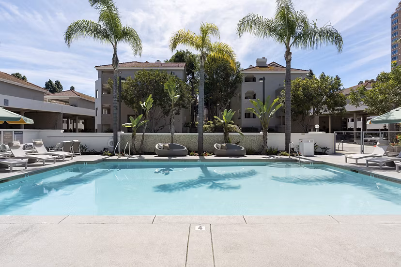 pool at Axiom La Jolla Apartments 