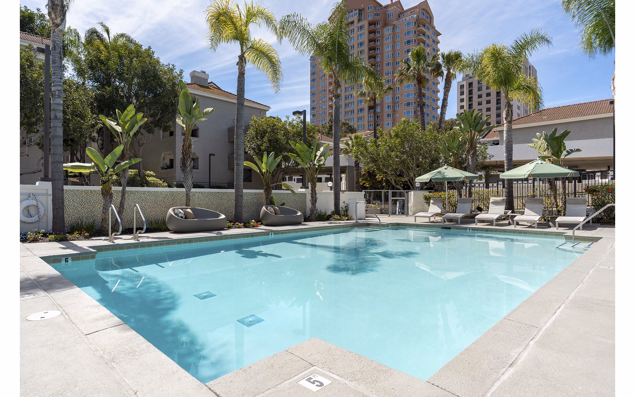 Pool at Axiom La Jolla Apartments