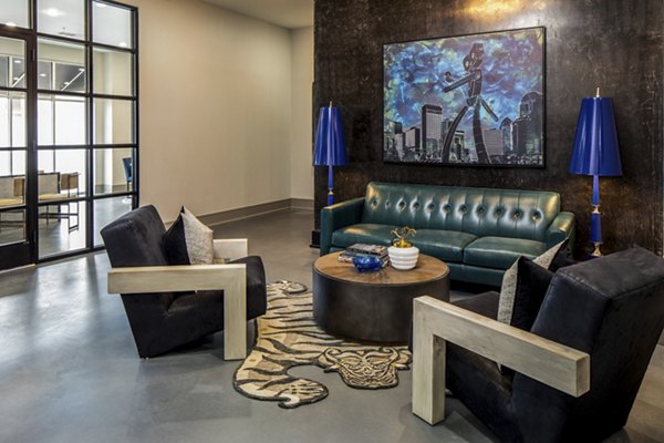 Elegant clubhouse with modern decor at Broadstone Ambrose Apartments