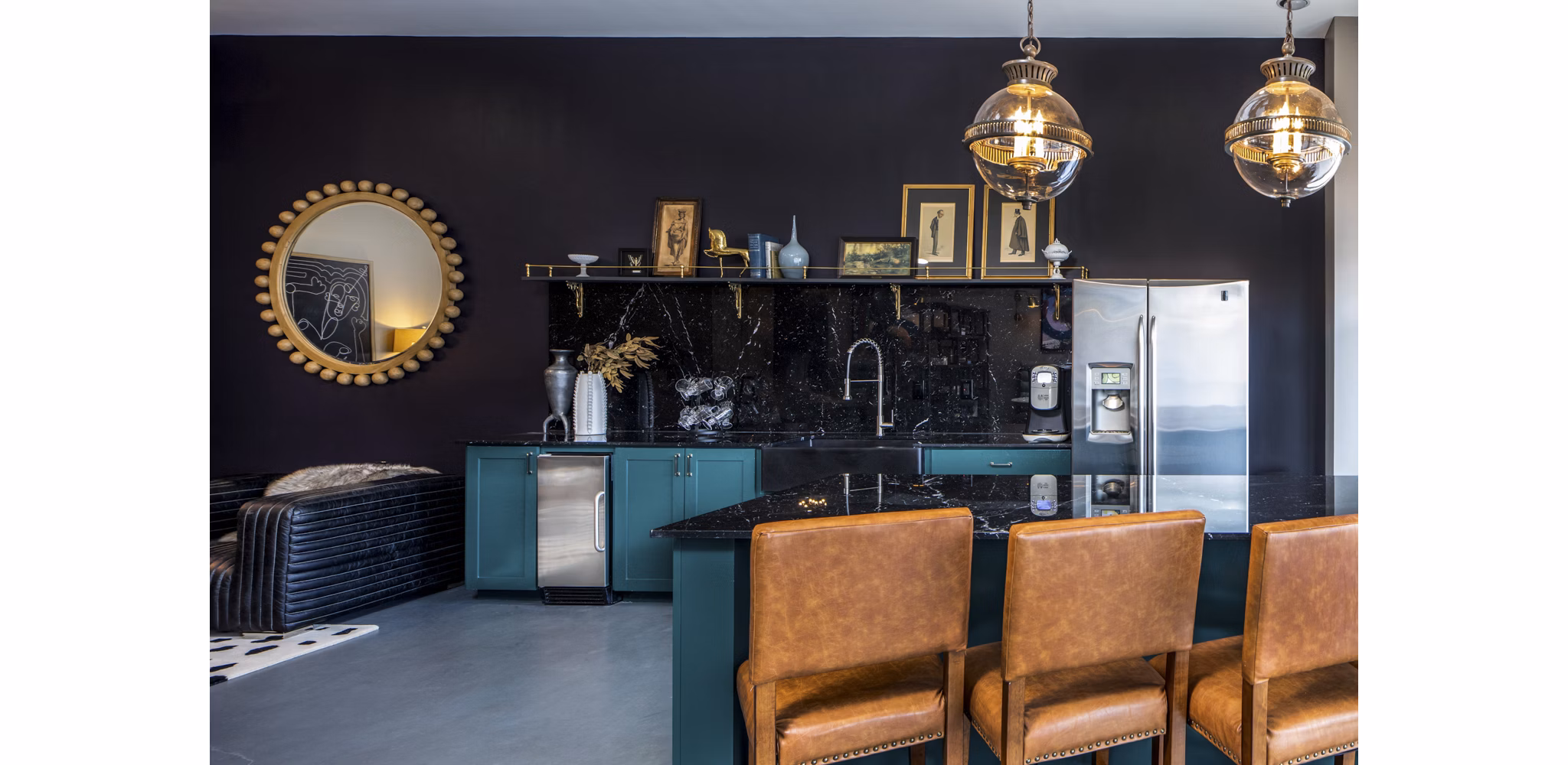 Broadstone Ambrose Apartments: Modern clubhouse with seating areas and pool table, offering luxury amenities in a vibrant community