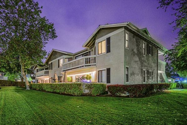 exterior at Flower Fields Apartments