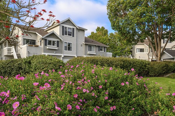 exterior at Flower Fields Apartments