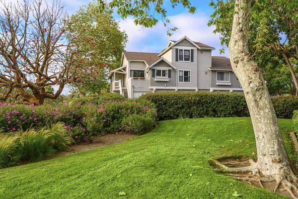 exterior at Flower Fields Apartments