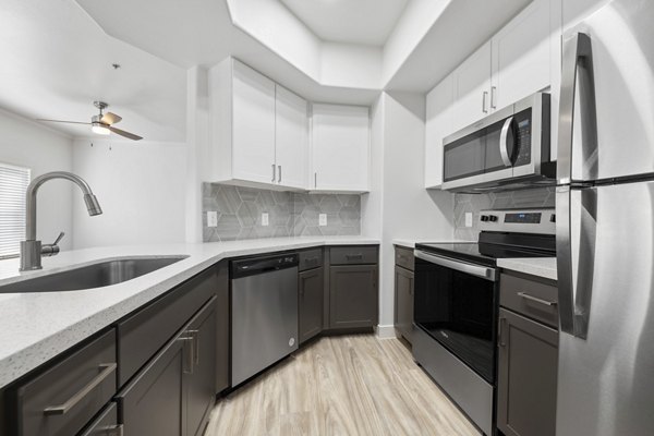 kitchen at GlenEagles Apartments