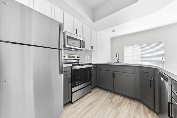 kitchen at GlenEagles Apartments